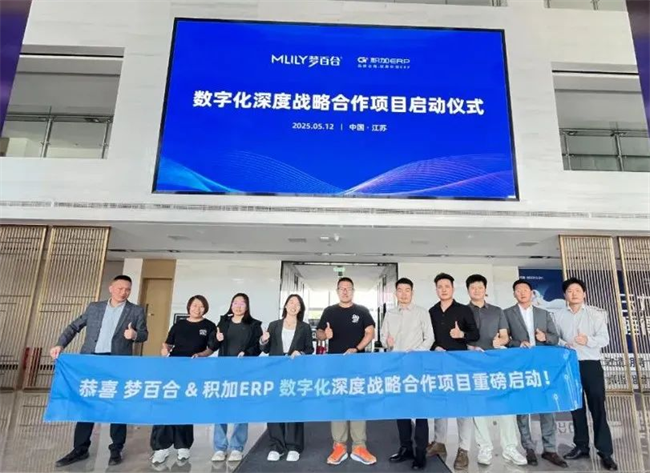 积加ERP与梦百合集团达成战略合作：ERP本地私有化部署+跨境业财集成(图2)